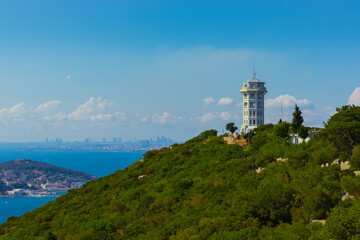 Fototapeta na wymiar Lighthouse on the Island of Büyükada