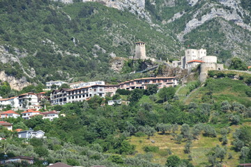 Kruje zamek Kruja Albania i muzeum