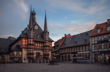 Obraz premium Rathaus von Wernigerode 