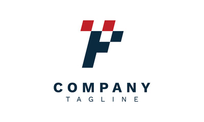 Letter TF FT Logo
