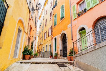 Fototapeta na wymiar old town of Nice, France
