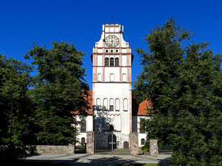 built in the 17th century, the Roman Catholic church dedicated to the Immaculate Conception of the...