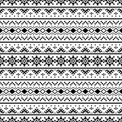 Traditional aztec seamless pattern