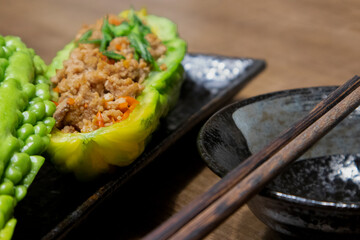 the meal of the bittergourd