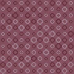 Fototapeta na wymiar Seamless Floral Pattern with Small and Large Flowers. Design Element for Backdrops, Web Banners or Wallpaper in Brown Colors