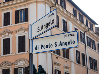 Sign Ponte S. Angelo