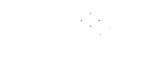 Light BLUE vector backdrop with chaotic shapes.