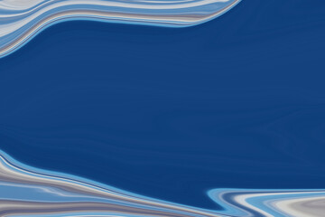 Blue tones striped abstract background with copy space in center