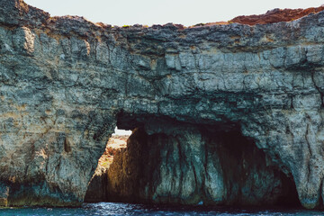 Mediterranean cave