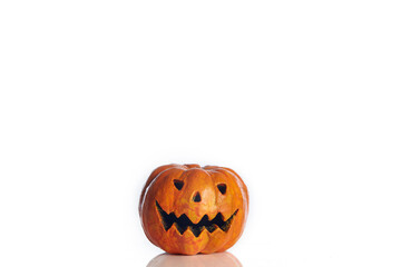 Halloween Pumpkin isolated on white
