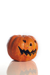 Halloween Pumpkin isolated on white