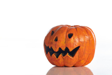Halloween Pumpkin isolated on white