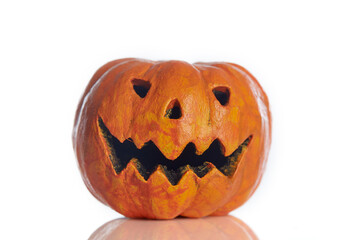 Halloween Pumpkin isolated on white