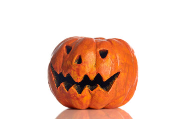 Halloween Pumpkin isolated on white