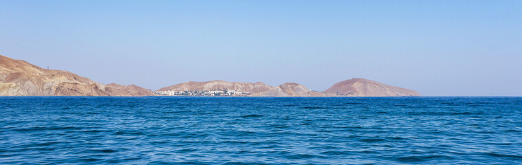 View of the city of Orjenikidze and Cape Chameleon 4