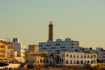 Faro de Chipiona al atardecer, Costa Ballena © alfonsosm
