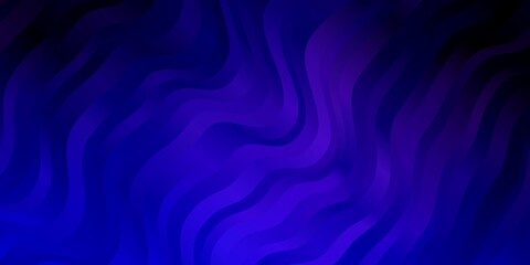 Obraz premium Light Pink, Blue vector background with bows. Colorful illustration with curved lines. Pattern for booklets, leaflets.