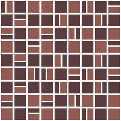 Seamless repeating pattern of squares and rectangles