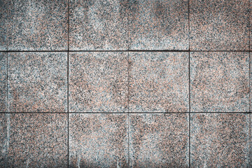 Fototapeta premium Closeup surface marble stone pattern at the color marble stone wall texture background , abstract brown marble stone wall