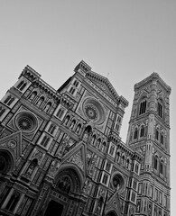 The most beautiful cathedral from Florence with a complex architecture