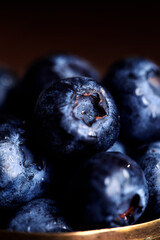 Mountain of blueberries