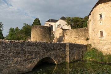 Fototapeta premium Abbaye de Nouaillé-Maupertuis (86) - FR