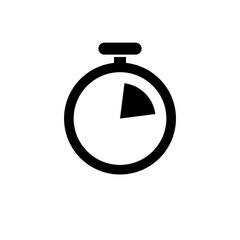 Stopwatch Timer Icon Vector Illustration