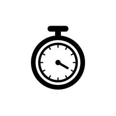 Stopwatch Timer Icon Vector Illustration