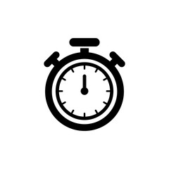 Stopwatch Timer Icon Vector Illustration