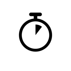 Stopwatch Timer Icon Vector Illustration