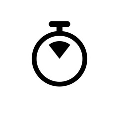 Stopwatch Timer Icon Vector Illustration
