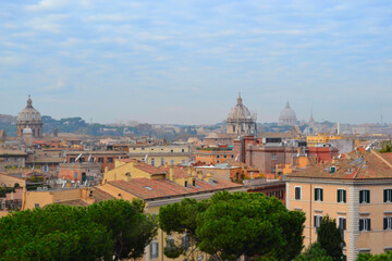 Fototapeta na wymiar Landmarks of Rome. Italy. Coliseum. The Vatican