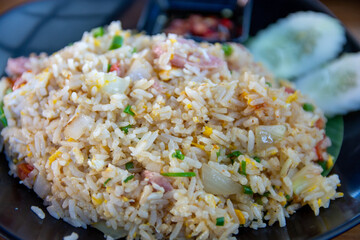 fried rice with vegetables