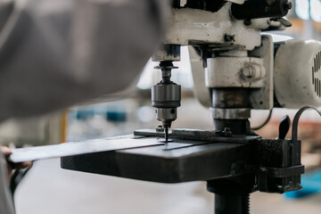 worker working in factory