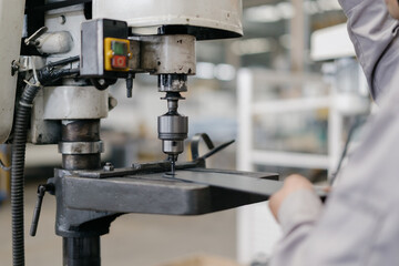 worker working in factory