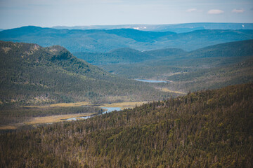 Obraz premium view of the mountains