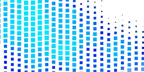 Dark BLUE vector backdrop with rectangles. Illustration with a set of gradient rectangles. Modern template for your landing page.