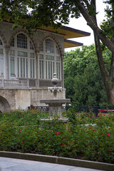 Exterior of the Baghdad Kiosk at the Topkapi Palace in Istanbul, Turkey