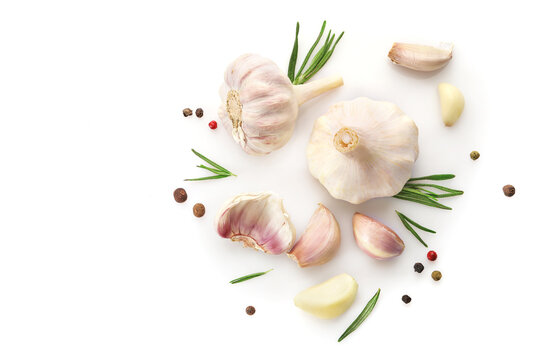 Seasonings, garlic and herbs