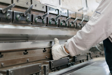 worker working in factory	