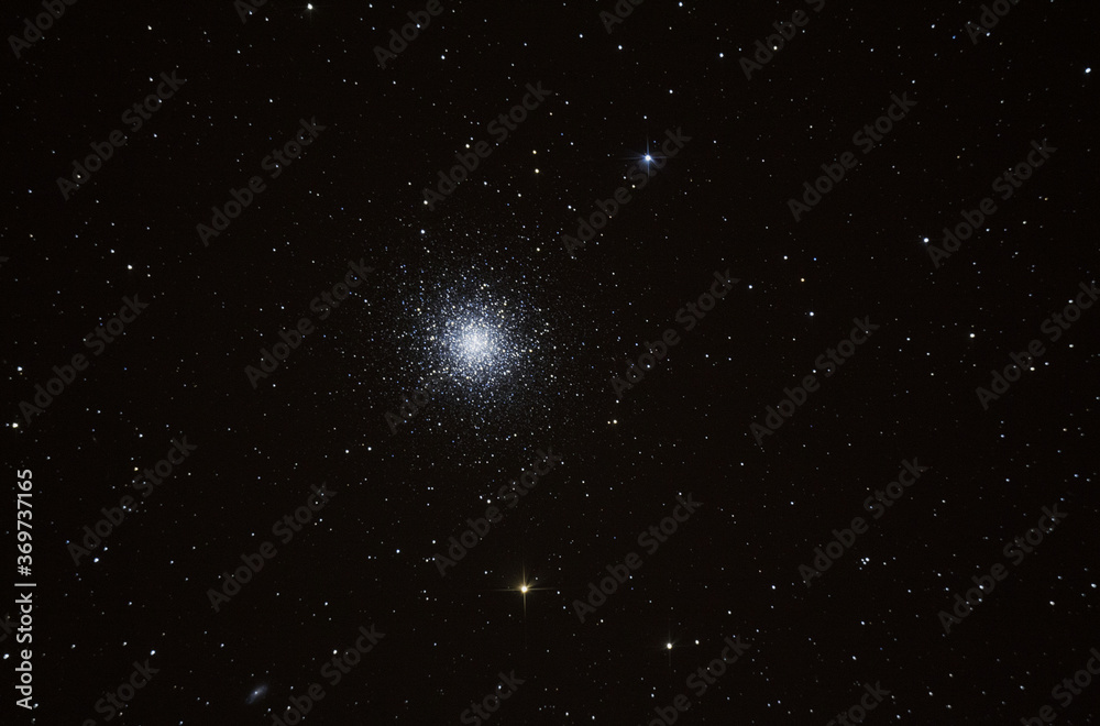 Canvas Prints telescope view of a globular star cluster containing a multitude of stars