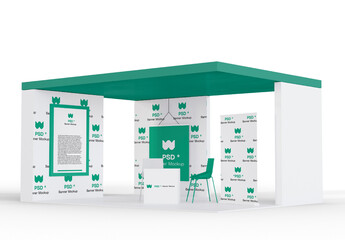Exposition Stand Mockup
