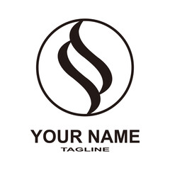 Obraz premium Letter SS vector logo design