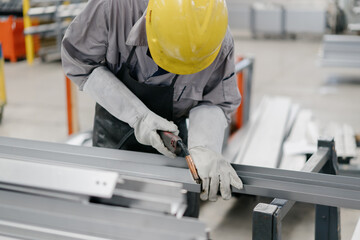 worker working in factory	