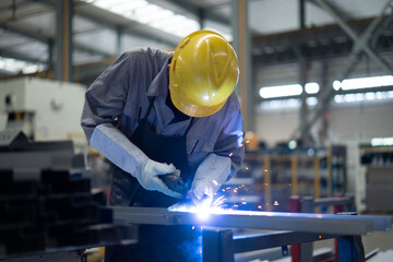 worker working in factory	