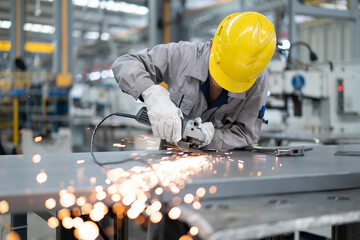 worker working in factory	