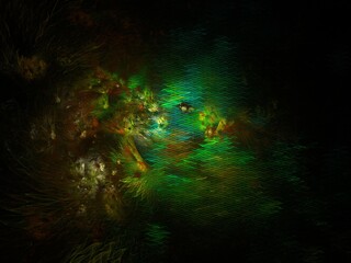 Imaginatory fractal background Image