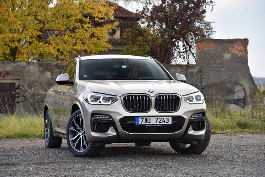 BMW X4. General view. 11-15-2019, Prague, Czech Republic.