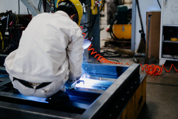 worker working in factory	