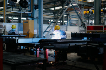 worker working in factory	